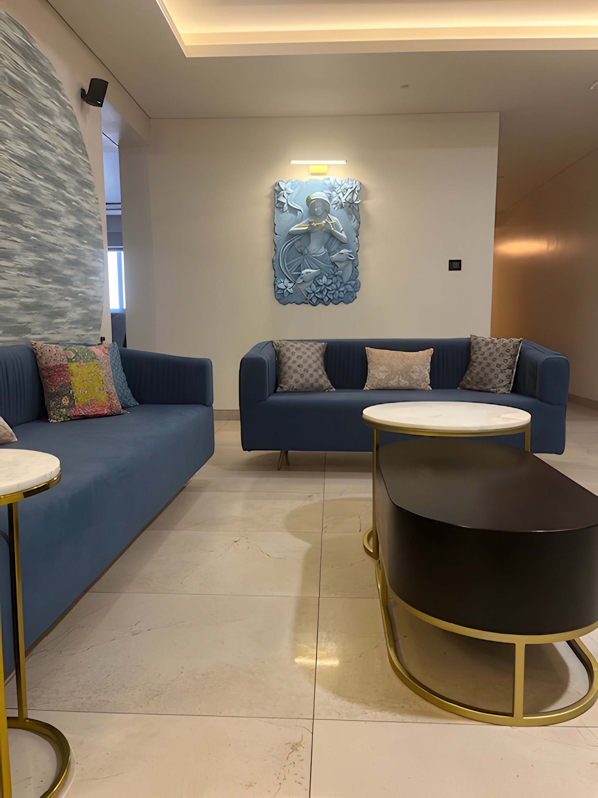 Panchshil Towers Living Room 1